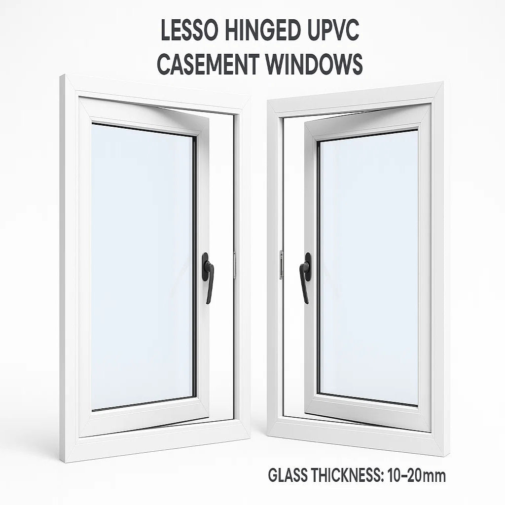 Lesso Hinged UPVC Casement Windows – By Sanskriti Modulars