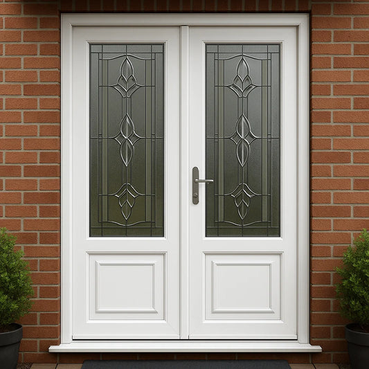 Swing Exterior UPVC Fancy Doors –  by Sanskriti Modulars