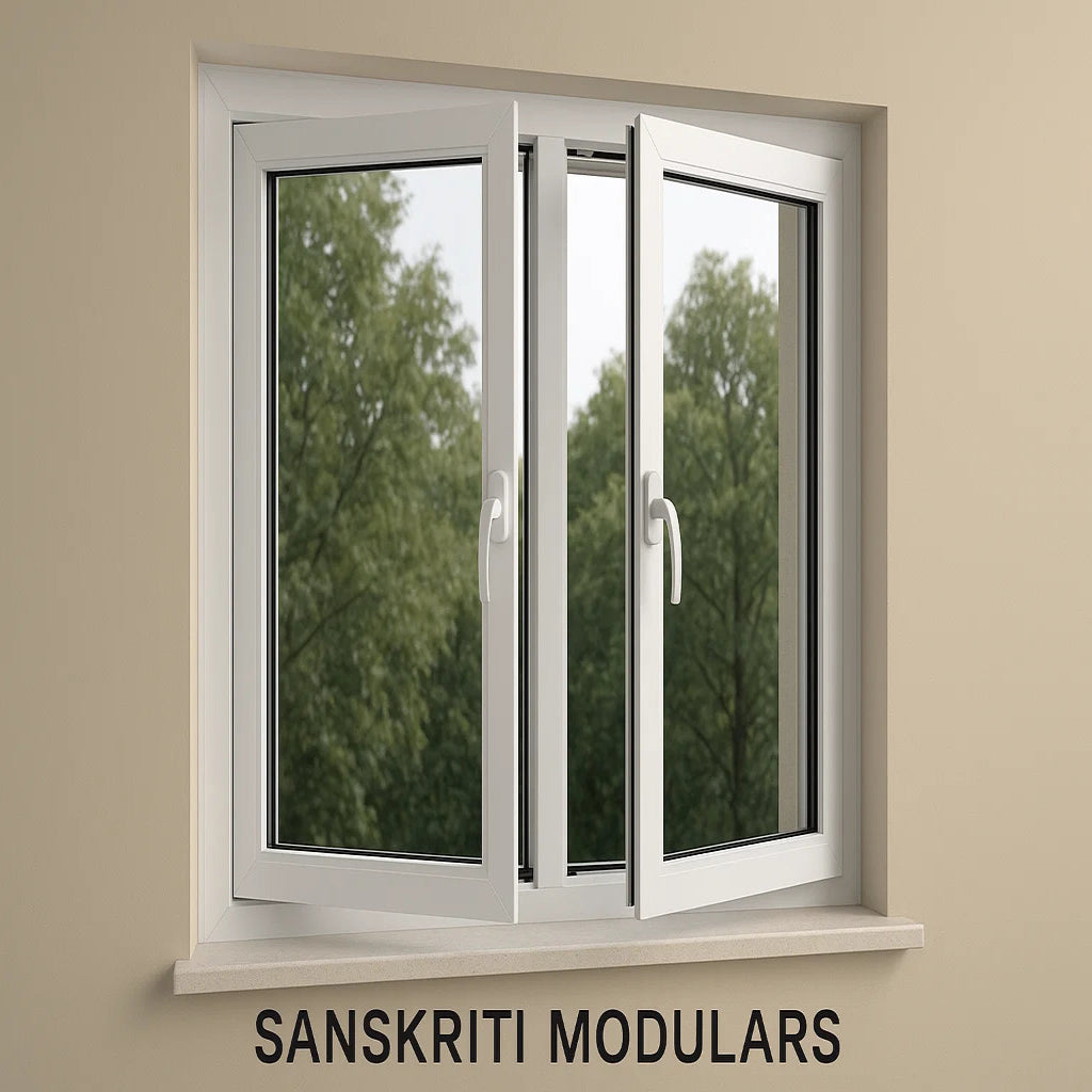 UPVC Parallel Windows – By Sanskriti Modulars